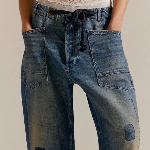 We The Free Moxie Pull-On Barrel Jeans - Picture 4 of 5